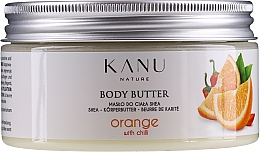 Düfte, Parfümerie und Kosmetik Shea-Körperbutter mit Chili - Kanu Nature Orange With Chilli Body Butter