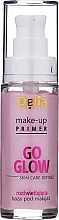 Düfte, Parfümerie und Kosmetik Make-up Base für strahlenden Teint - Delia Cosmetics Go Glow Face Primer