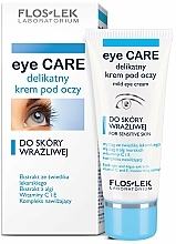 Düfte, Parfümerie und Kosmetik Augencreme für empfindliche Haut - Floslek Eye Care Mild Eye Cream For Sensitive Skin