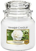 Düfte, Parfümerie und Kosmetik Duftkerze im Glas Camellia Blossom - Yankee Candle Camellia Blossom