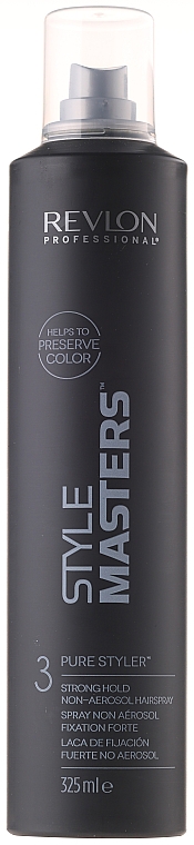 Haarspray ohne Treibgas Starker Halt - Revlon Professional Style Masters Hairspray Pure Styler 3 — Bild N3