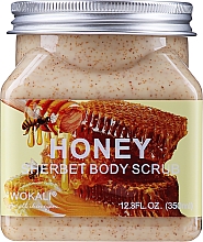 Düfte, Parfümerie und Kosmetik Körperpeeling mit Honig - Wokali Sherbet Body Scrub Honey