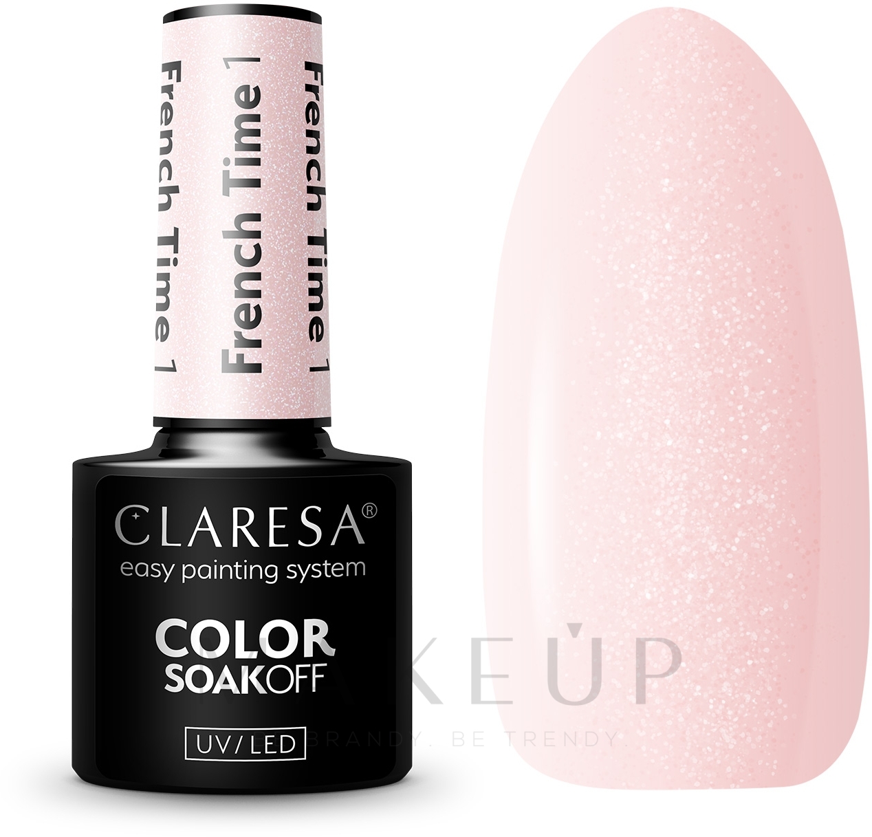 Hybrid-Nagellack - Claresa French Time — Bild 01