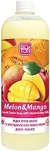 Flüssige Cremeseife Melone und Mango - Bioton Cosmetics Active Fruits "Melon & Mango" Soap — Bild N2