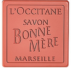 Seife Rhabarber & Basilikum - L'Occitane Bonne Mere Rhubarb-Basil Soap — Bild N1