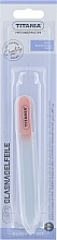 Nagelfeile aus Glas hellrosa - Titania Nail File — Bild N1