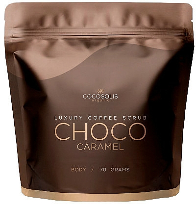 Gesichts- und Körperpflegeset - Cocosolis Luxury Coffee Scrub Box (Körperpeeling 3x70g + Gesichtspeeling 70g) — Bild N4