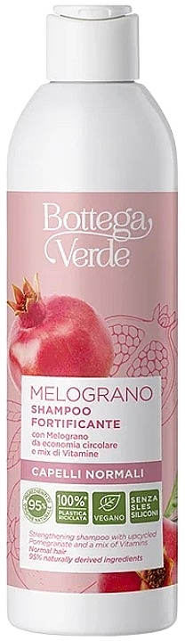 Kräftigendes Shampoo mit Granatapfel - Bottega Verde Strengthening Shampoo with Pomegranate — Bild N1