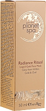 Feuchtigkeitsspendende Gesichtsmaske mit Gold - Avon Planet Spa Radiance Ritual Liquid Gold Face Mask — Bild N2