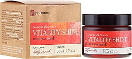 Düfte, Parfümerie und Kosmetik Gesichtsmaske-Mousse mit Vitamin C - Phenome Sustainable Science Vitality Shine Mousse Mask