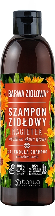 Kräutershampoo mit Ringelblumenextrakt - Barwa Calendula Herbal — Bild N1