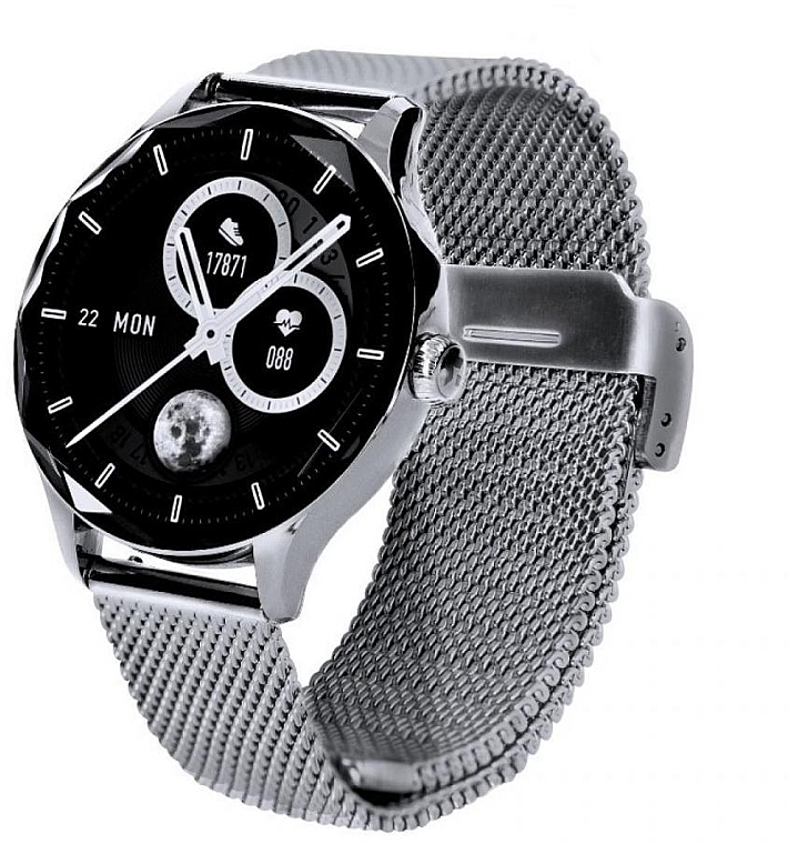 Smartwatch für Damen silbern - Garett Smartwatch Viva — Bild N3