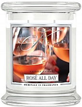 Düfte, Parfümerie und Kosmetik Duftkerze im Glas Rose All Day - Kringle Candle Rose All Day