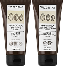 Handpflegeset - Phytorelax Laboratories Almond Body Ritual (Handcreme 75ml + Handpeeling 75ml) — Bild N2