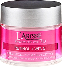 Anti-Aging Gesichtscreme mit Retinol und Vitamin C 50+ - Ava Laboratorium L'Arisse 5D Anti-Wrinkle Cream Retinol + Vitamin C — Bild N2