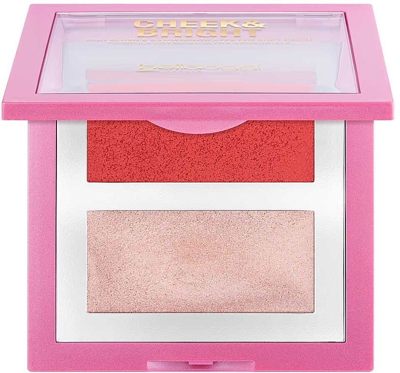 Rouge- und Highlighter-Palette - Bellaoggi Cheek & Bright  — Bild N2