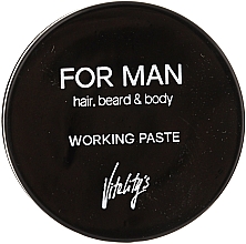 Mattierende Haarpaste - Vitality's For Man Working Paste — Bild N1