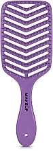 Düfte, Parfümerie und Kosmetik Haarbürste violett - MAKEUP Massage Air Hair Brush Purple