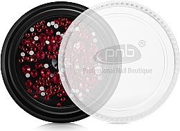 Nagelglitzer - PNB Red Mix SS2,3,6,8,10,12 Glass — Bild N1