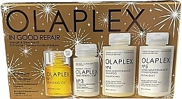 Set zur Stärkung der Haare und mehr Glanz - Olaplex In Good Repair Strength & Shine Hair Kit (Shampoo 100ml + Conditioner 100ml + Elixier 50ml + Öl 30ml)  — Bild N1