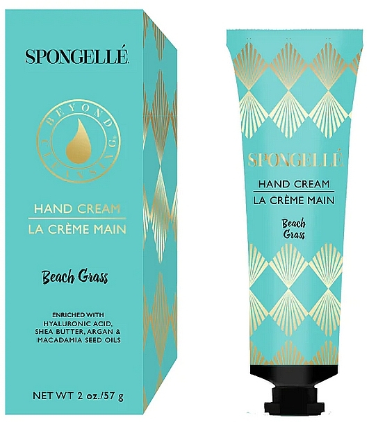 Feuchtigkeitsspendende Handcreme - Spongelle Beach Grass Hand Cream — Bild N1