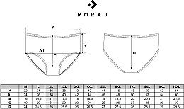 Damenhöschen BDM450-022 burgunderrot - Moraj — Bild N2