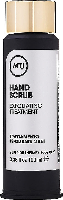 Handpeeling mit Oliven-Mikrogranulat, Süßmandel- und Jojobaöl - MTJ Cosmetics Superior Therapy Sensory Hand Scrub — Bild N2