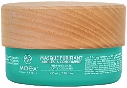 Düfte, Parfümerie und Kosmetik Reinigungsmaske mit Tonerde und Gurke - Moea Purifying Mask Clay & Cucumber