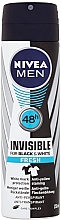 Deospray Antitranspirant - NIVEA MEN Invisible For Black & White Fresh Deodorant Spray — Bild N1