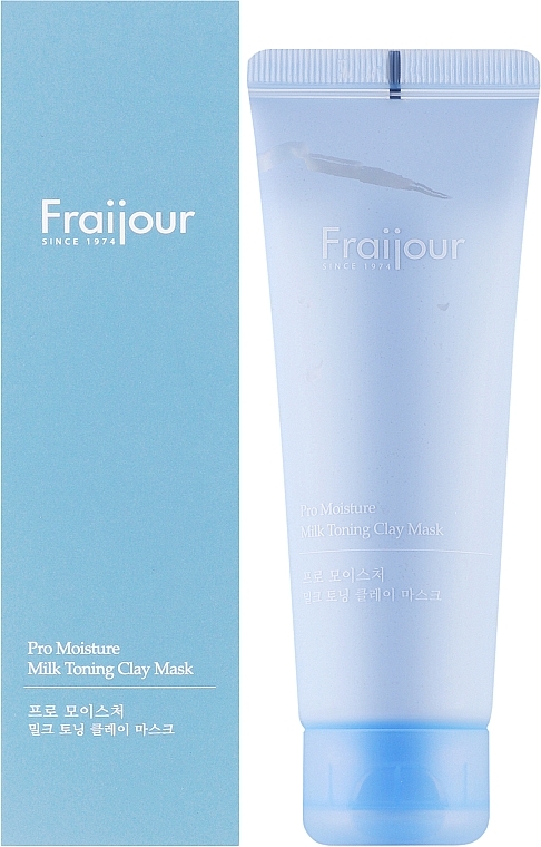 Feuchtigkeitsspendende Gesichtsmaske mit Milchproteinen und Tonerde - Fraijour Pro Moisture Milk Toning Clay Mask  — Bild N2