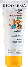 Wasserfeste Sonnenschutzmilch für Kinder SPF 50+ - Bioderma Photoderm Kid Lait Solaire Enfants SPF 50+ — Bild N1