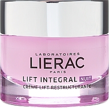 Regenerierende Anti-Aging Nachtcreme mit Lifting-Effekt - Lierac Lift Integral Night Restructuring Lift Cream — Bild N1