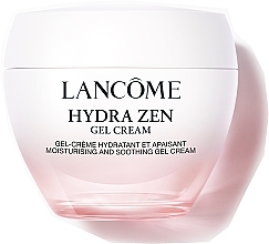 Feuchtigkeitsspendende und beruhigende Gesichtsgel-Creme mit Hyaluronsäure und Rosenextrakt - Lancome Hydra Zen Gel Cream — Bild N1