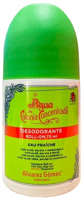 Alvarez Gomez Agua de Colonia Concentrada Eau Fraiche - Deo Roll-on — Bild N1