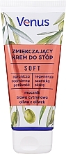 Düfte, Parfümerie und Kosmetik Erweichende Creme für die Füße mit Harnstoff, Olivenöl und Zitronengras - Venus Softening Foot Cream 