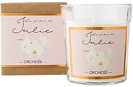 Düfte, Parfümerie und Kosmetik Duftkerze im Glas Orchidee - Ambientair Le Jardin de Julie Orchidee