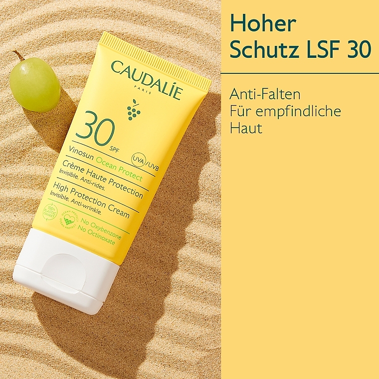 Sonnenschutzcreme SPF30 - Caudalie Vinosun High Protection Cream SPF30 — Bild N3