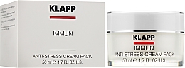 Anti-Stress Creme-Maske für das Gesicht - Klapp Immun Anti-Stress Cream Pack — Bild N2