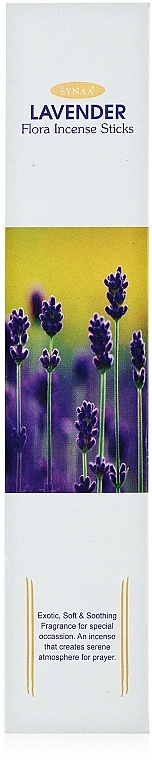 Duftstäbchen Lavendel - Synaa Flora Incense Sticks Lavander — Bild N1