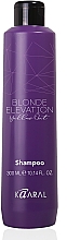 Shampoo für blondiertes Haar - Kaaral Blonde Elevation Yellow Out Shampoo — Bild N2