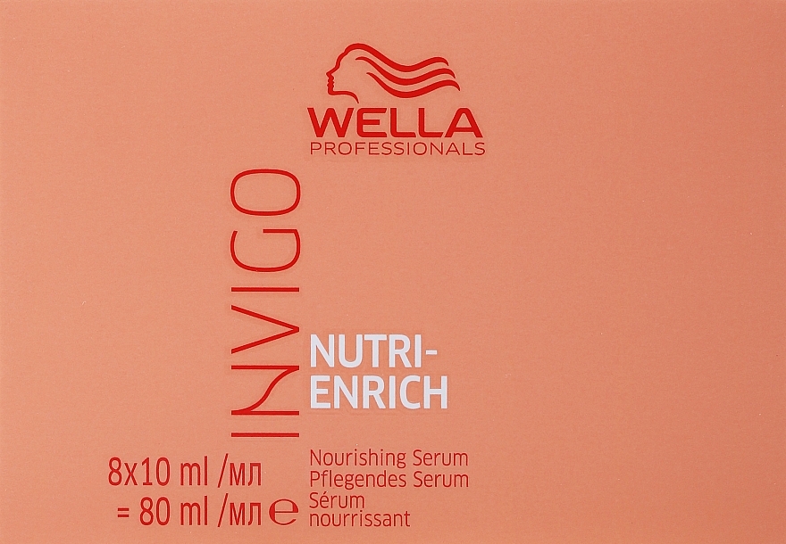 Pflegendes Haarserum mit Seidenextrakt - Wella Professionals Invigo Nutri-Enrich Nourishing Serum — Bild N1