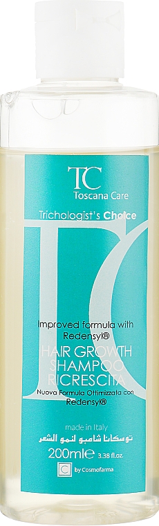 Shampoo für Haarwachstum - Cosmofarma Toscana Care Shampoo Ricrescita — Bild N2