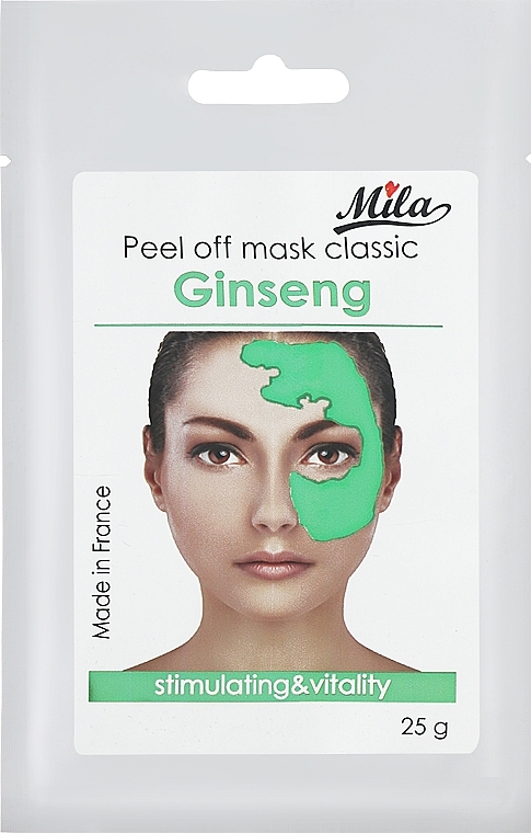 Alginatmaske mit Ginseng für das Gesicht - Mila Mask Classic Vitaliti Powder — Bild N4