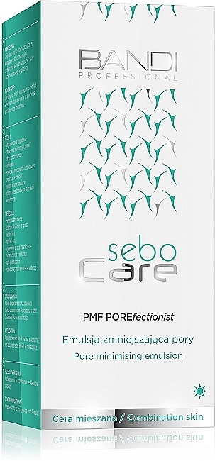 Gesichtsemulsion zur Verengung der Poren - Bandi Professional Sebo Care PMF POREfectionist Pore Minimising Emulsion — Bild N3