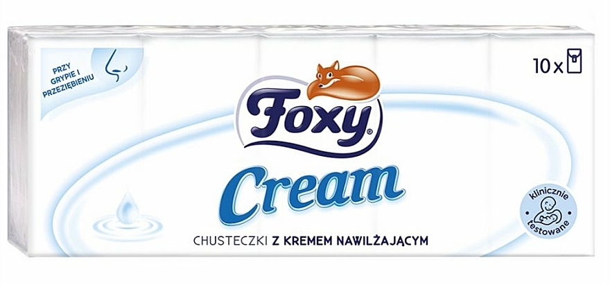 Feuchtigkeitsspendende Tücher - Foxy Cream Wipes — Bild N1