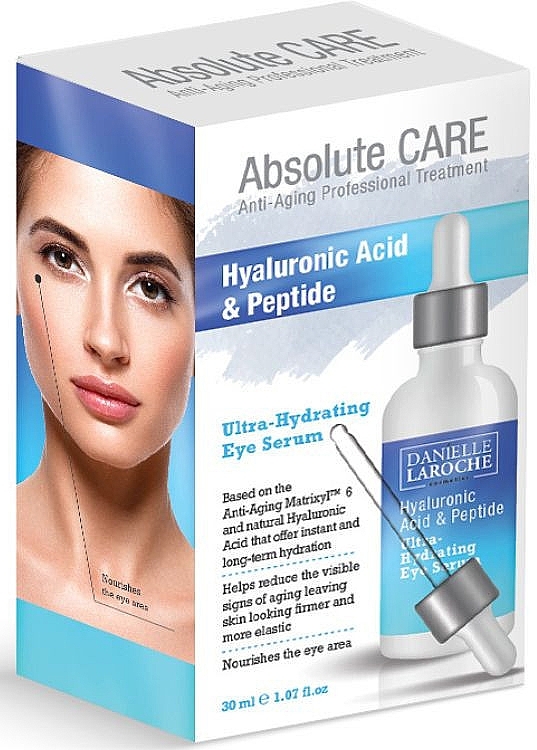 Augenserum - Absolute Care Hyaluronic Acid Peptide Eye Serum — Bild N1