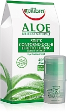 Düfte, Parfümerie und Kosmetik Straffender Pflegestick für die Augenkontur mit Aloe Vera - Equilibra Aloe