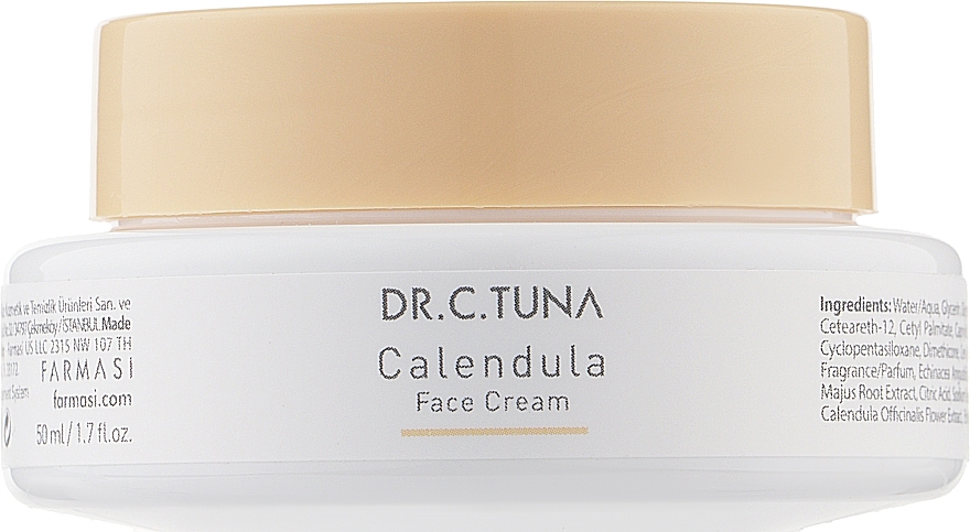 Gesichtscreme Ringelblume - Farmasi Dr.C.Tuna Calendula Face Cream  — Bild N1
