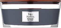 Düfte, Parfümerie und Kosmetik Duftkerze im Glas Evening Onyx - Woodwick Hearthwick Flame Ellipse Candle Evening Onyx