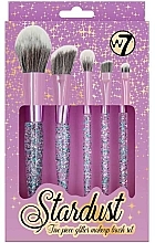 Düfte, Parfümerie und Kosmetik Make-up-Pinsel-Set - W7 Stardust Brush Set (Make-up Pinsel 5 St.)
